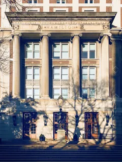 Hamilton building at Columbia University with numerous windows