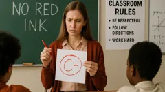 This classroom veteran adapts to wild school rules: «It’s not about the red ink»